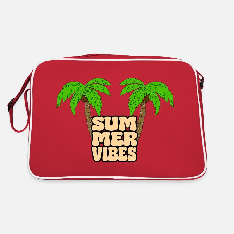 Palm Trees Summervibes Retro Bag