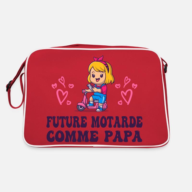Future Motarde comme Papa Sac Retro