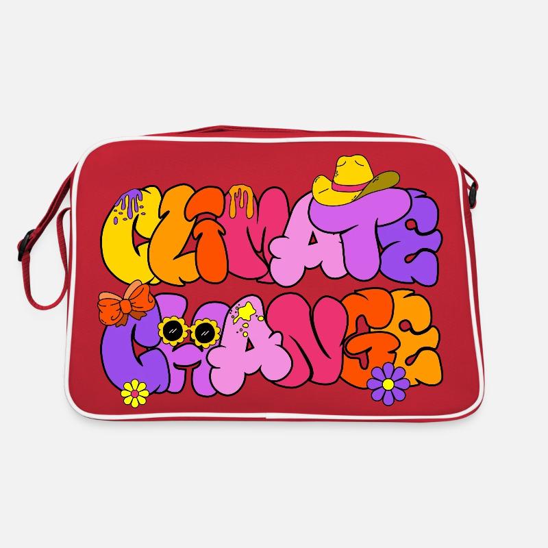 Climate Change, Climate Change Retro Bag