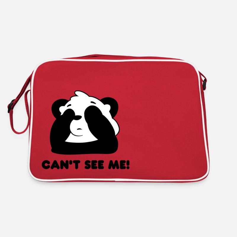 Panda Design "CAN ́T SEE ME" Retro Bag