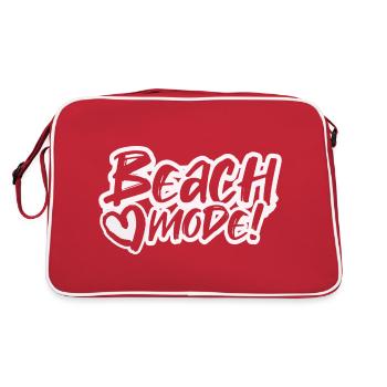 Beach mode - Sac Retro - rouge/blanc - Dos