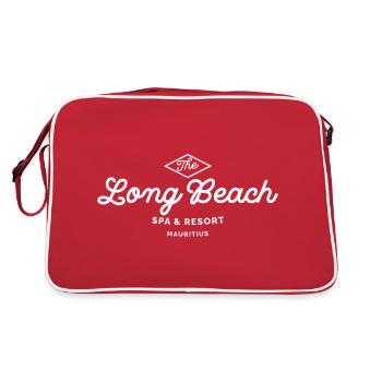 Long Beach Mauritius - Retro Bag - red/white - Back