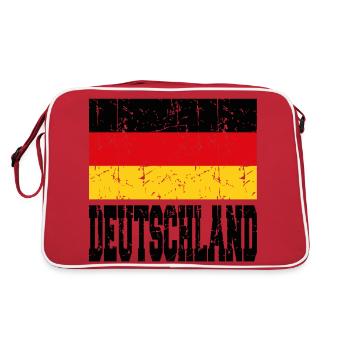 Allemagne - Sac Retro - rouge/blanc - Dos