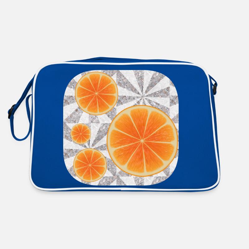 Orange Art Retro Bag