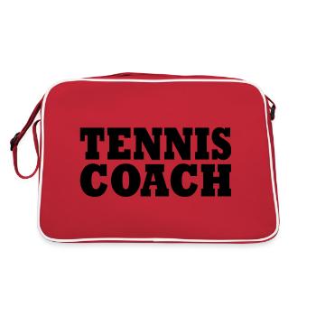 Tennis coach - Sac Retro - rouge/blanc - Dos