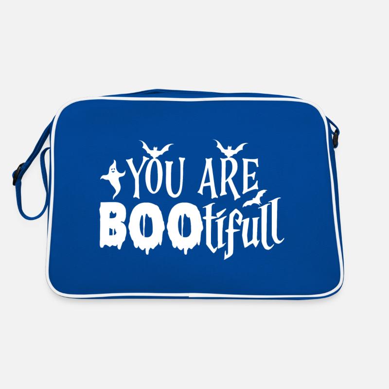 DU BIST HÜBSCH Retro Tasche