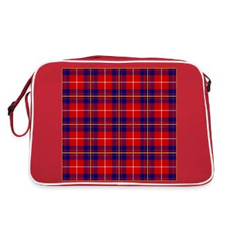 blue-red Scotsman - Retro Bag - red/white - Back