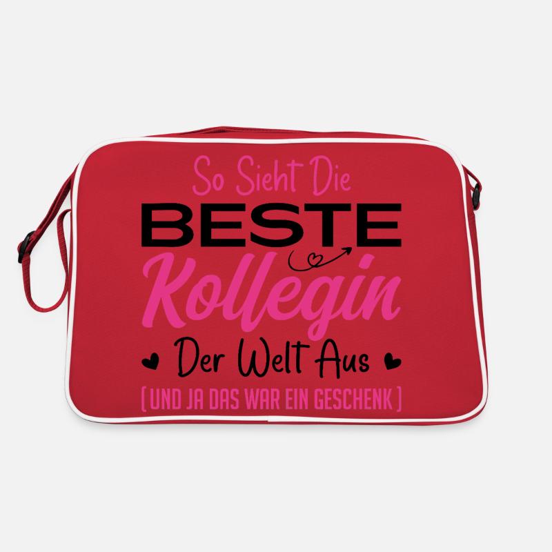 Work colleague Gift idea Best colleague Retro Bag