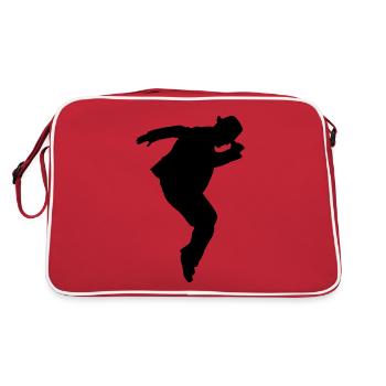 danseur - Sac Retro - rouge/blanc - Dos