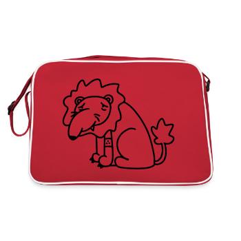 Anti-Zoo Eleven - Retro Bag - red/white - Back