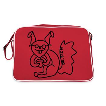 Anti-Zoo Dr. Eich - Sac Retro - rouge/blanc - Dos
