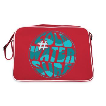 #coldwatersurf Retrowave Surfing - Sac Retro - rouge/blanc - Dos