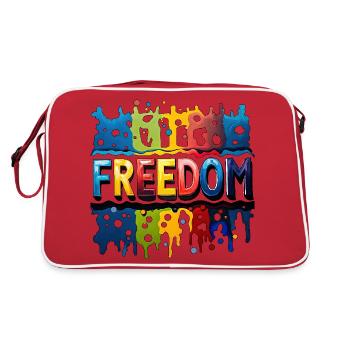 Liberté, Liberté - Sac Retro - rouge/blanc - Dos