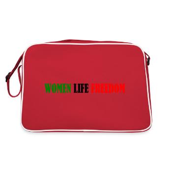 Women life freedom - Sac Retro - rouge/blanc - Dos