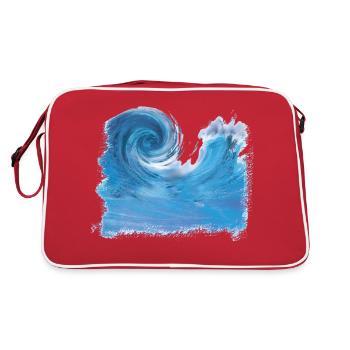 Graphiques Wave - Sac Retro - rouge/blanc - Dos