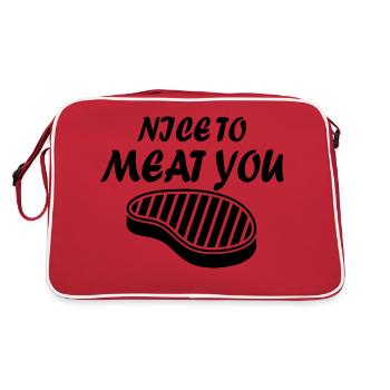 Fun Fun Funny - Retro Bag - red/white - Back