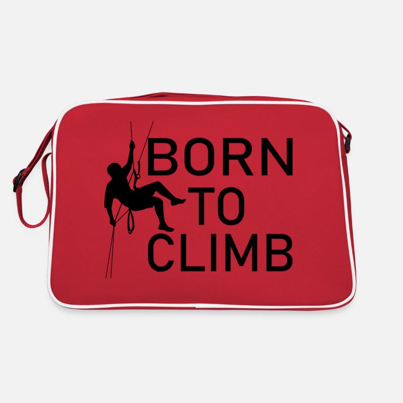 Bouldering Climbing Climbing - Retro Bag - red/white