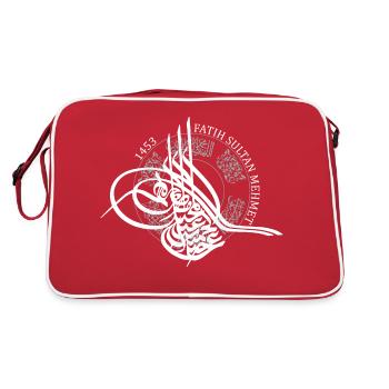 Fatih Sultan Mehmet - Sac Retro - rouge/blanc - Dos