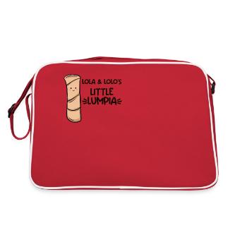 Philippines Filipino Spring Roll I Gift - Retro Bag - red/white - Back