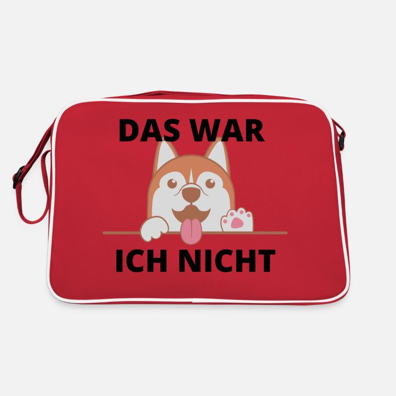 Das war ich nicht Retro Tasche