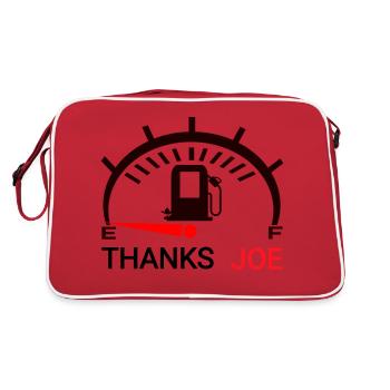 Joe red - Retro Bag - red/white - Back