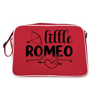 Little Romeo - Retro Tasche - Rot/Weiß - Hinten