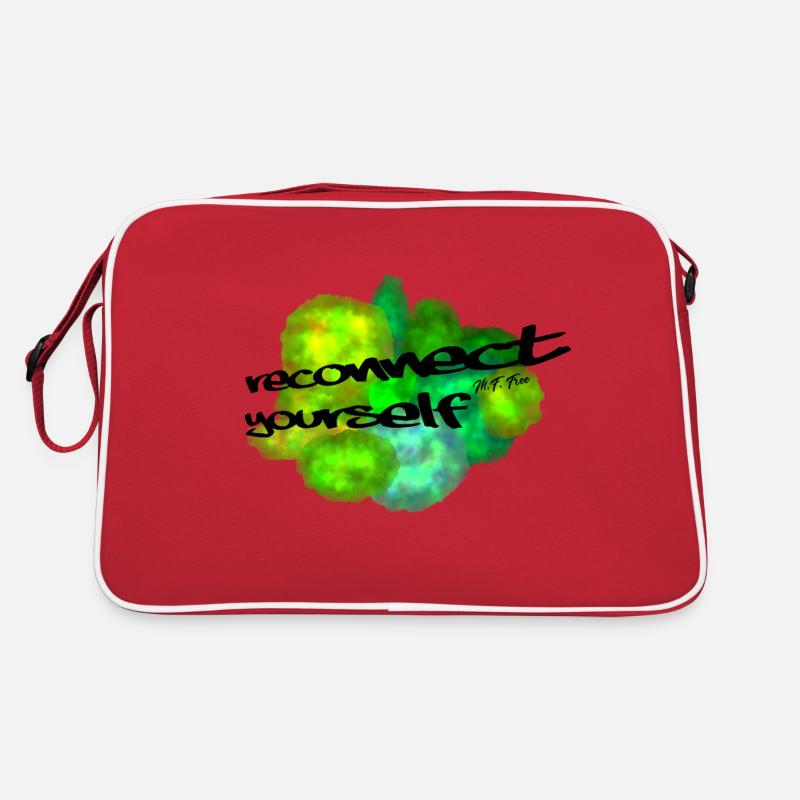 reconnect yourself Retro Tasche