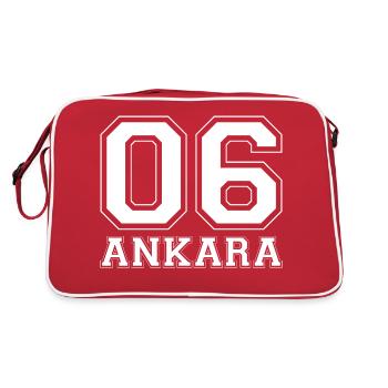 06 ANKARA LA BEBE BURASI ANGARA - Retro Bag - red/white - Back