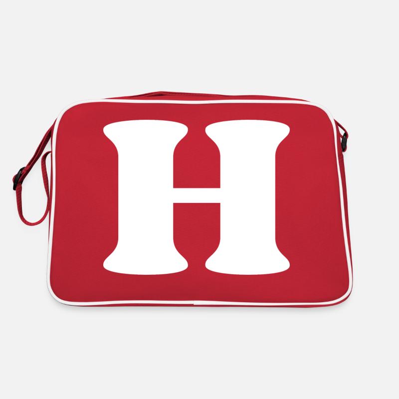 Lettre h Sac Retro