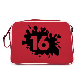 Blobs 16 - Sac Retro - rouge/blanc - Dos