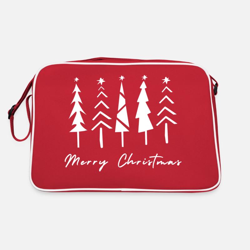 Christmas Tree Retro Tasche