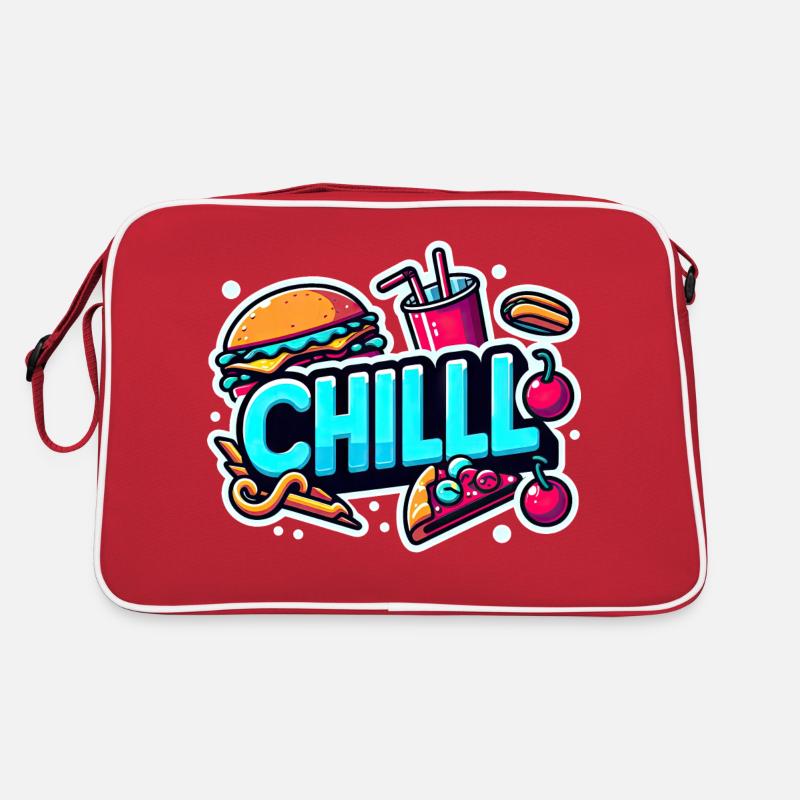 Autocollant Chill Sac Retro