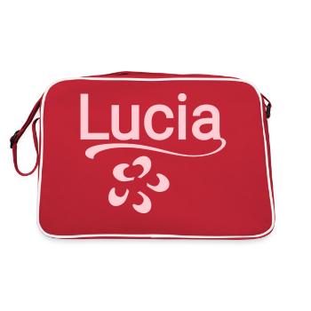 Licia - Retro Bag - red/white - Back