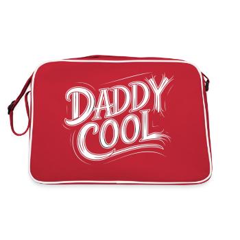 Daddy Cool - Retro Tasche - Rot/Weiß - Hinten