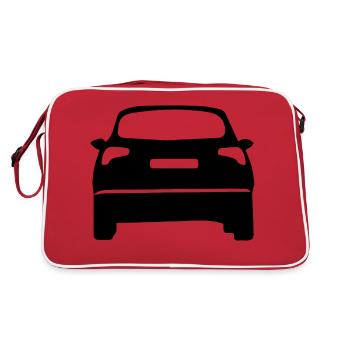 Car Auto - Retro Bag - red/white - Back