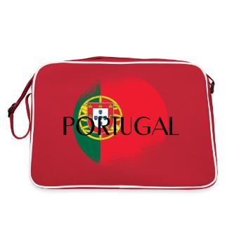 Drapeau du Portugal - Sac Retro - rouge/blanc - Dos