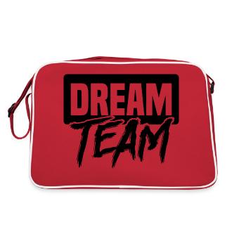 Dream Team - Retro Bag - red/white - Back