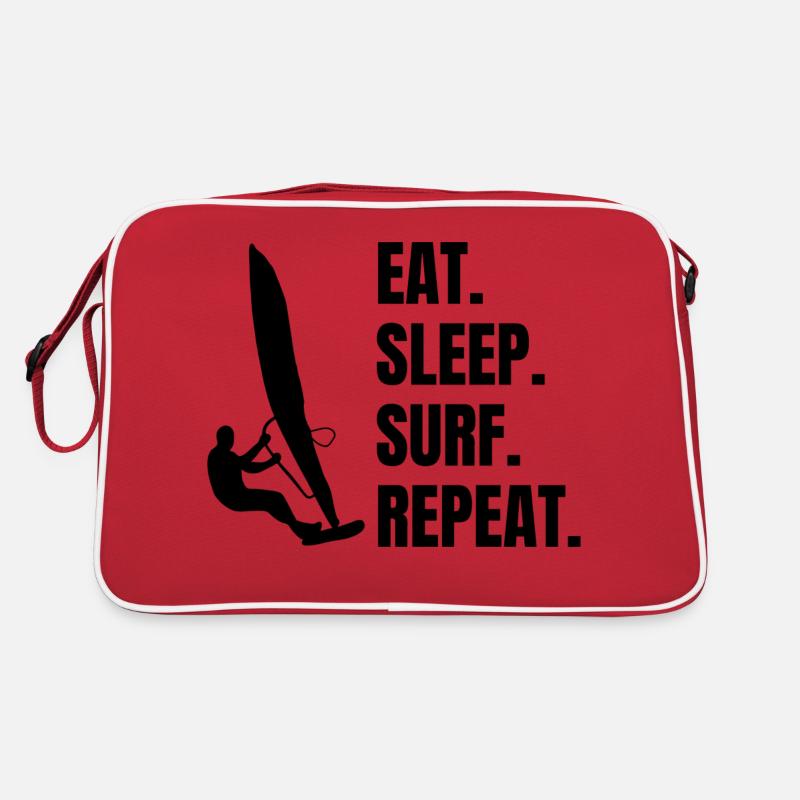 Surfer Surf instructor surf surf surfboard Retro Bag