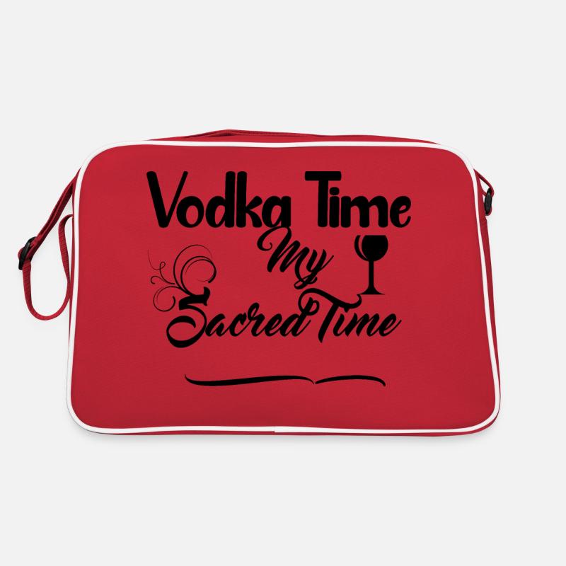 Vodka TIME Design - Alcoholic Beverage Retro Bag