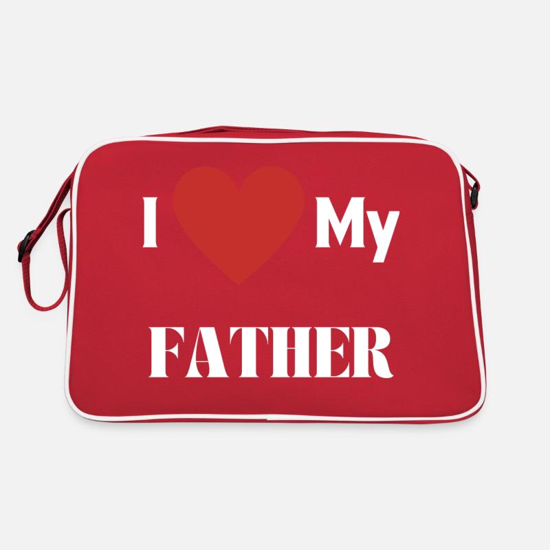 J’AIME MON PÈRE Sac Retro