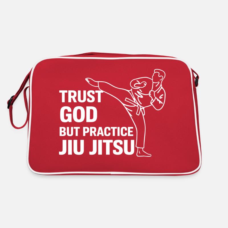 Concentration et technique en Jiu Jitsu Sac Retro