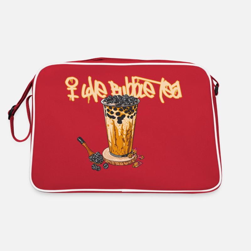 Bubble Tea // Illustration Sac Retro