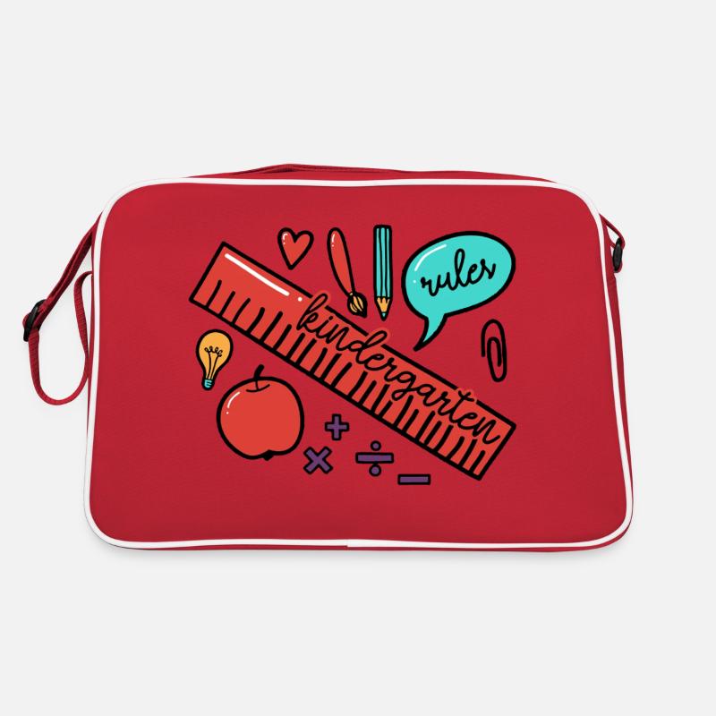 Kindergarten Rules Retro Bag