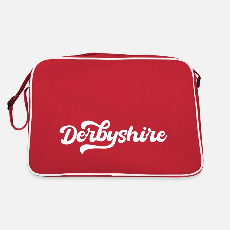 Derbyshire, National Park - Retro Bag - red/white