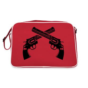 waffen - Retro Bag - red/white - Back