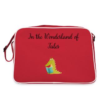 Au pays des contes - Sac Retro - rouge/blanc - Dos