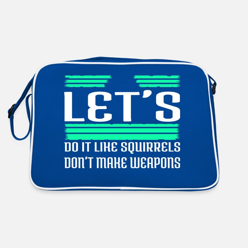 disarmament peace movement present idea statement Retro Bag