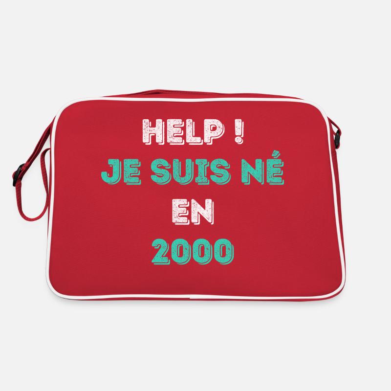 HELP! JE SUIS NÉ EN 2000 Sac Retro