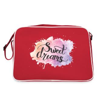 Sweet Dreams - Retro Bag - red/white - Back
