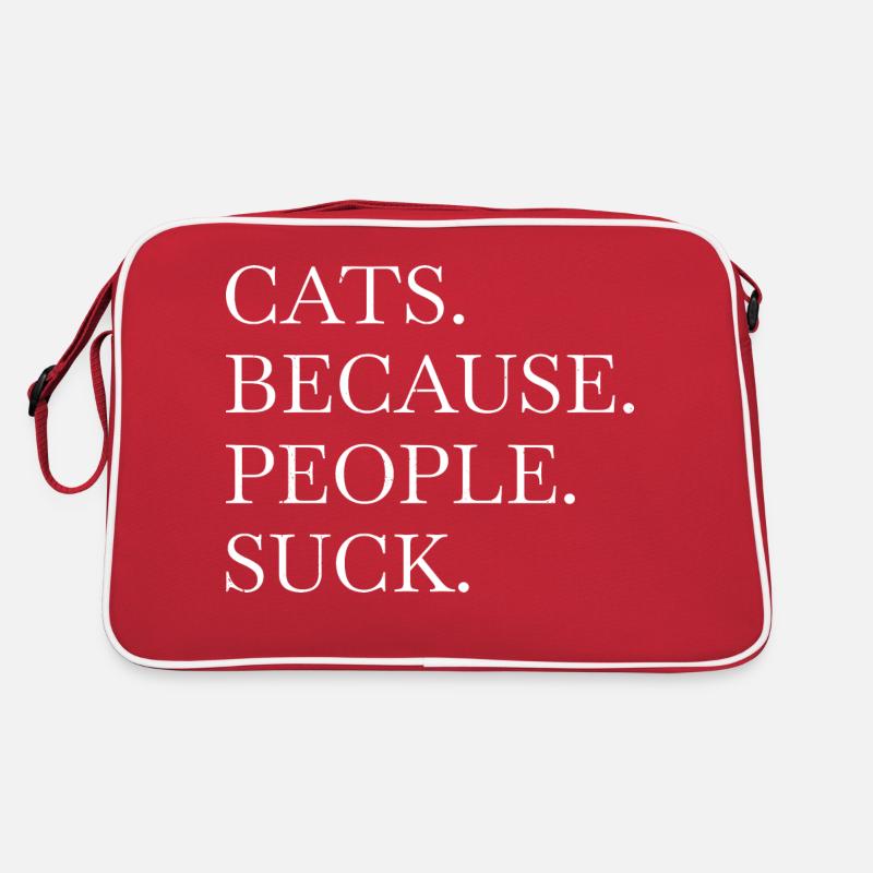 bow tie i love cats statement anniversary Retro Tasche